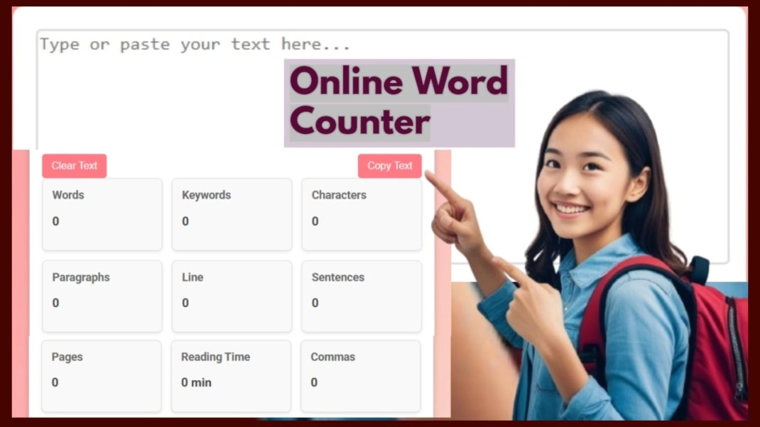 optimize your text with our powerful online word counter tool - InfoTrim